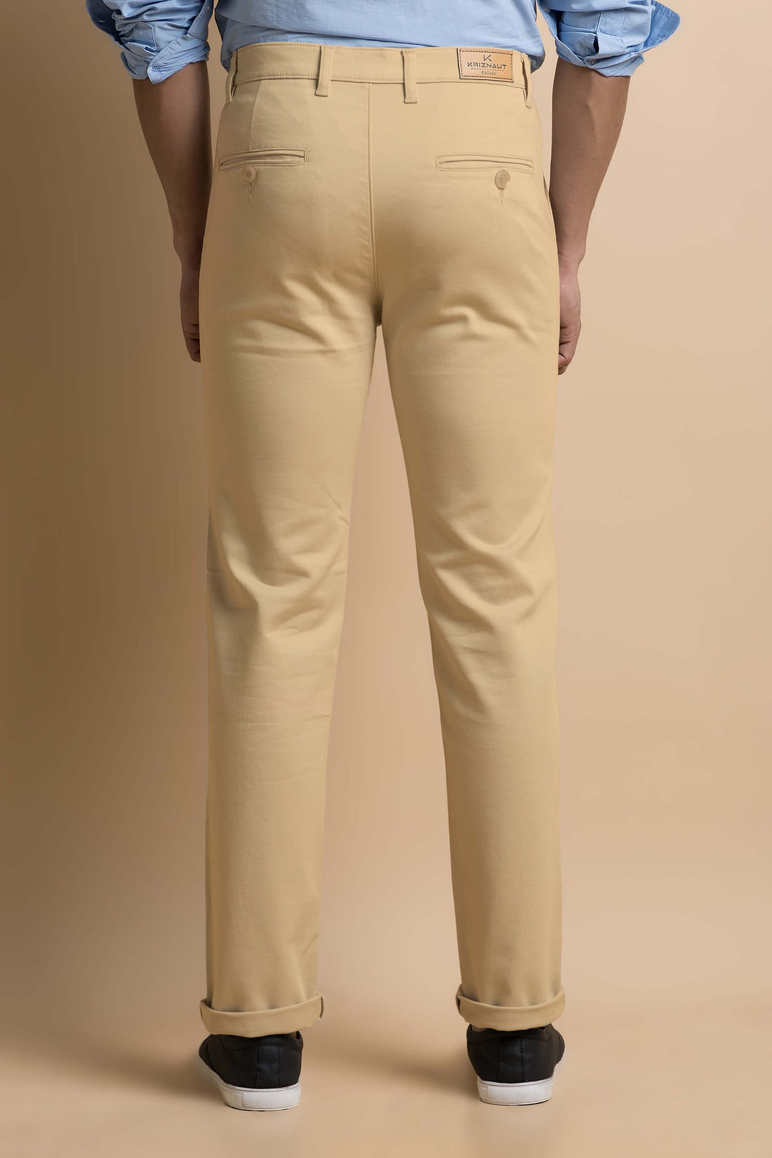 Cotton Trousers / Chinos - Beige