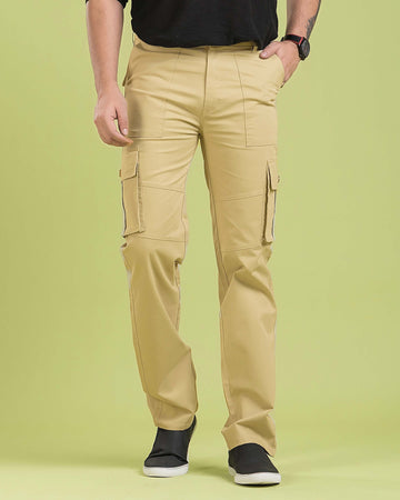 Twill cargo - Beige