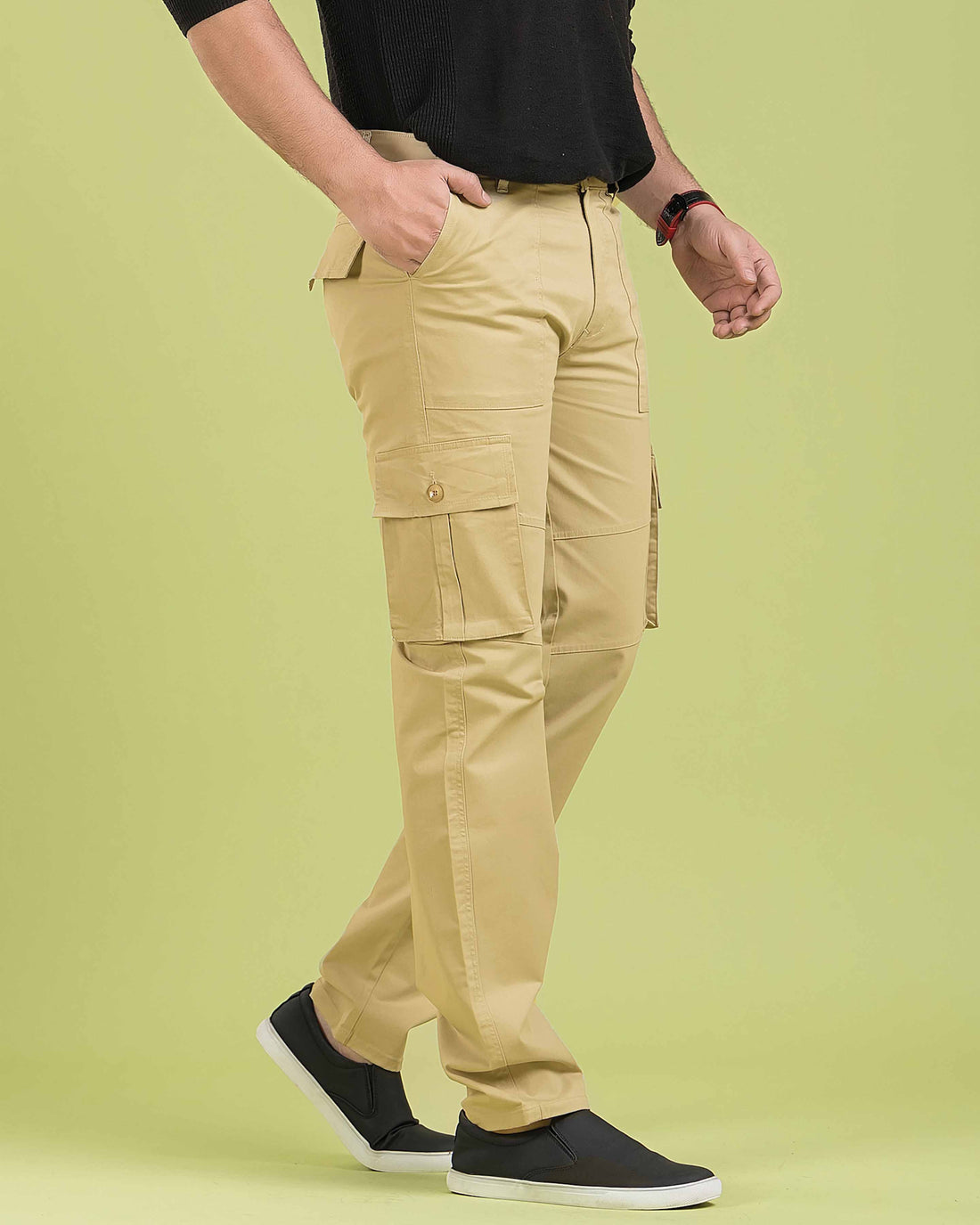 Twill cargo - Beige