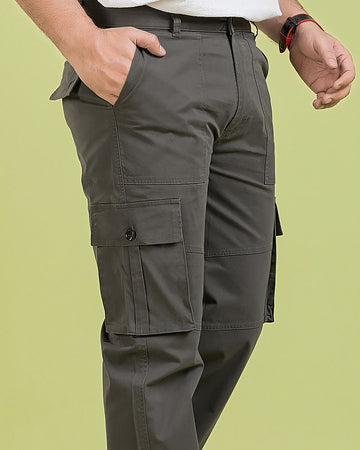 Twill cargo - Dark Grey