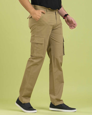 Twill cargo - Khaki Green