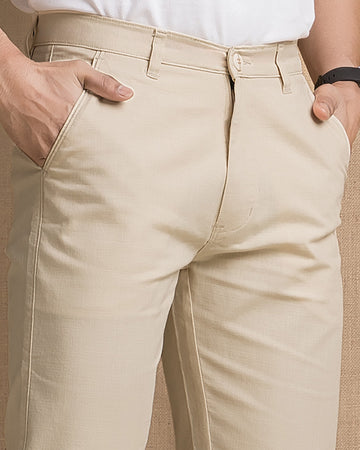 Linen Pants - Sunlit Cream