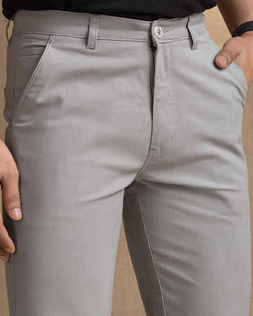 Linen Pants - Stone Grey