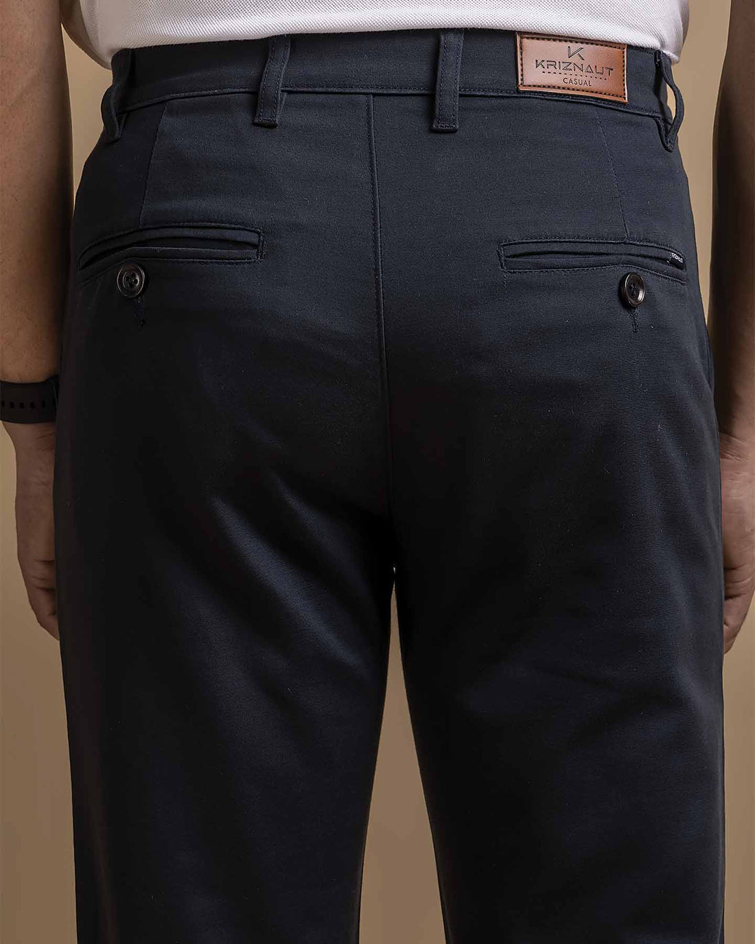Cotton Trousers / Chinos - Blue