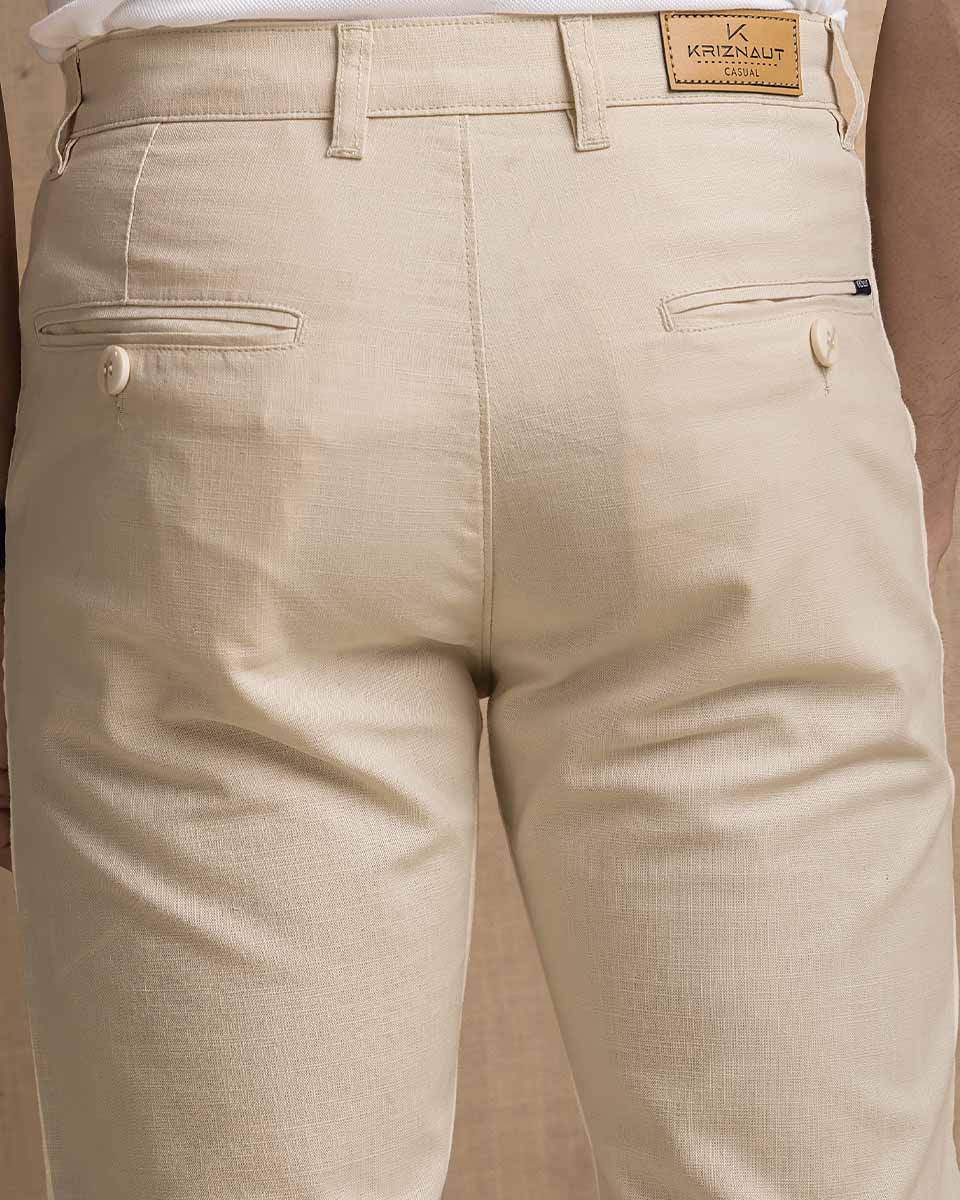 Linen Pants - Sunlit Cream